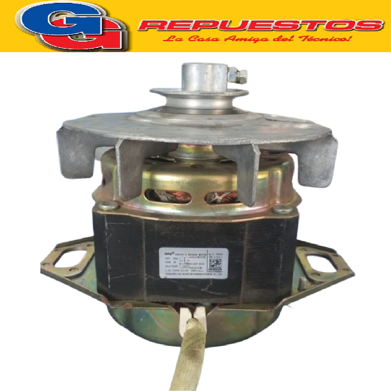 MOTOR PARA LAVARROPA SIAM,PHILCOY ADAPTABLE A OTRAS MARCAS 300W