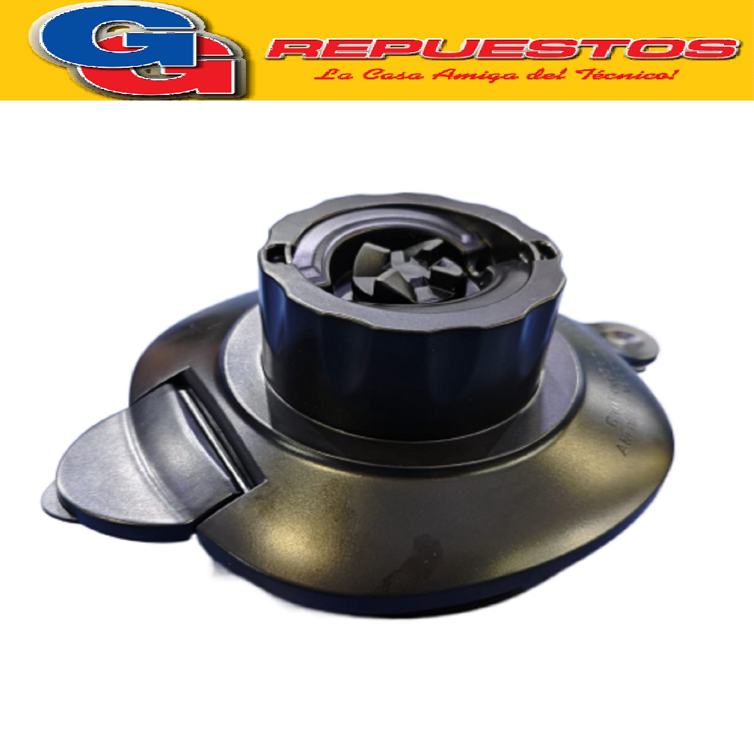 CONJUNTO CARDAN TAPA PARA PICADOR LILIANA MIXAPIC COMPATIBLE CON LOS MODELOS AM911 / AM312 COLOR NEGRO
