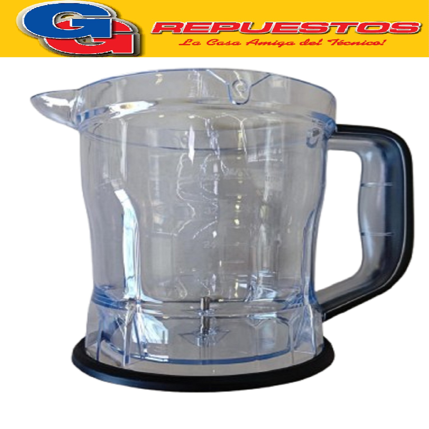 VASO TAZA PROCESADORA PICADOR LILIANA MIXAPIC COMPATIBLE CON LOS MODELOS AM911 / AM312 BOLS CHOPPER