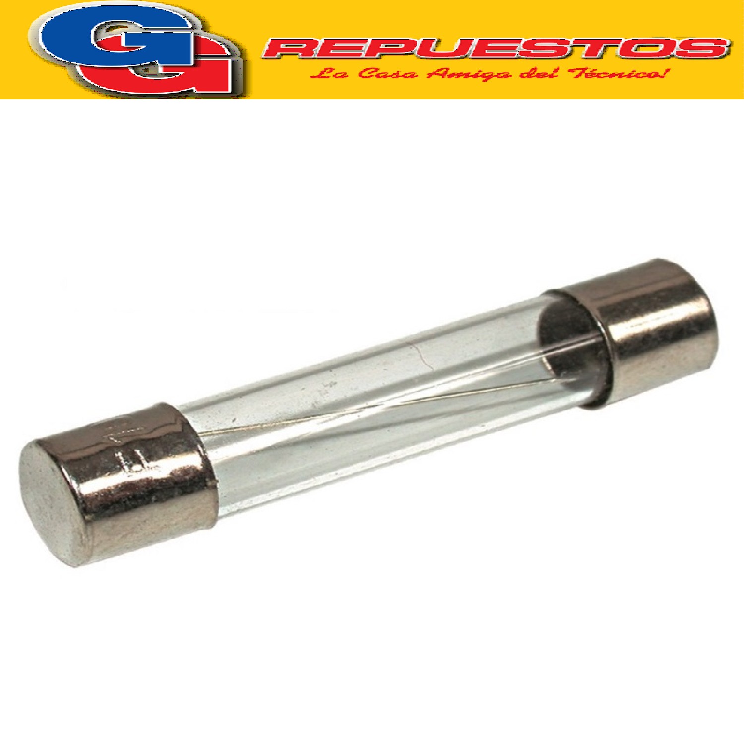 FUSIBLE DE VIDRIO 6X30 250V 7A