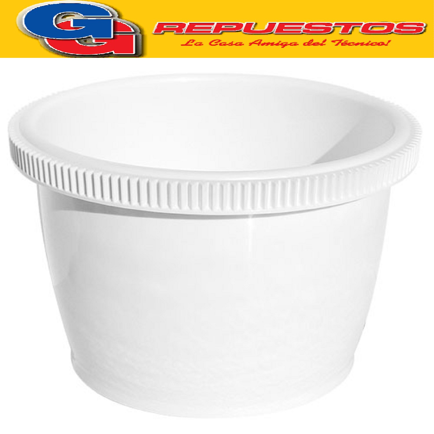 BOWL BLANCO DE BATIDORA PLANETARIA GIRAMIX COMPATIBLE CON LOS MODELOS AB102 / MX1003-AR / SMA10 BOLS