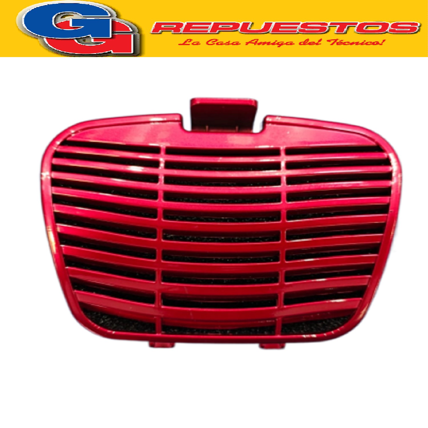 CONJUNTO TAPA ROJA Y FILTRO DE SALIDA PARA ASPIRADORA LILIANA COMPATIBLE CON LOS MODELOS LA910 / LA110
