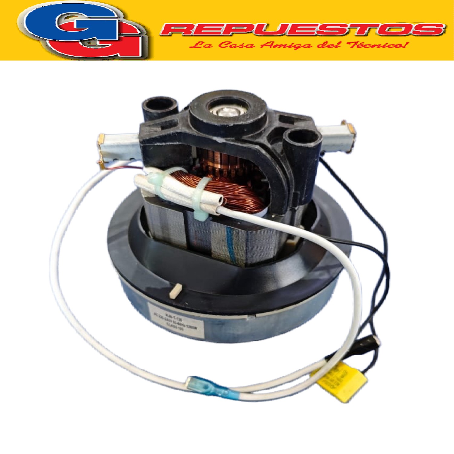 MOTOR 1200W PARA ASPIRADORA LILIANA COMPATIBLE CON LOS MODELOS LA130 / LA756