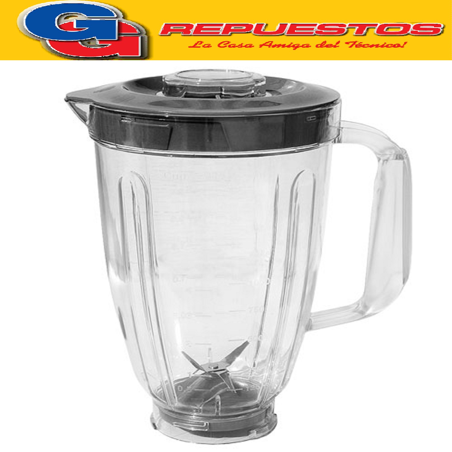 VASO JARRA LICUADORA CON CUCHILLA MARCA LILIANA COMPATIBLE CON EL MODELO AB701