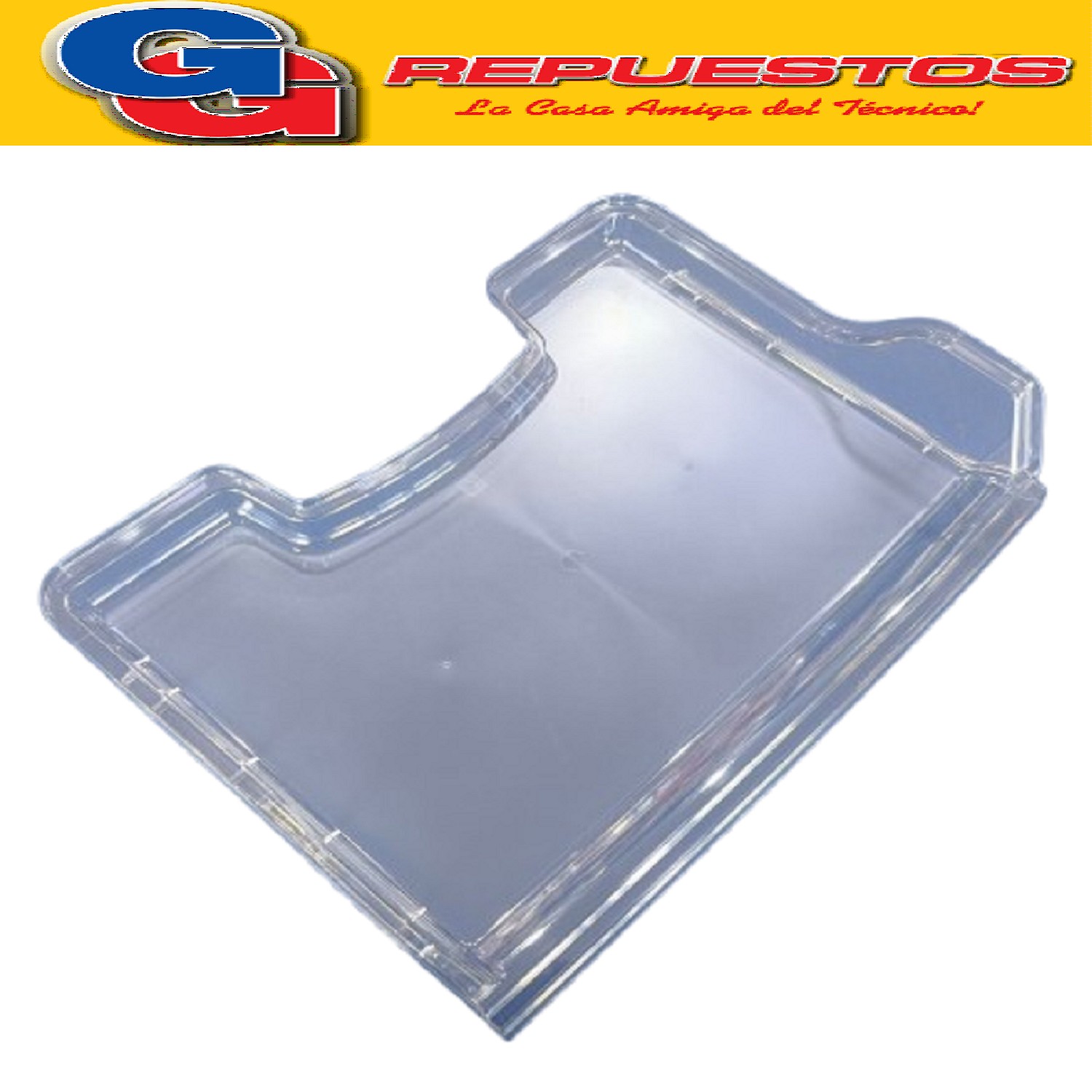 BANDEJA / ESTANTE SUPERIOR PARA HELADERA WHIRLPOOL WRM39D1 - WRM39D2-WRM39K2-WRM39X1-WRM42D1-WRM42D2-
WRM42K2-WRM42X1 (REJILLA REFRIGERADOR ORIGINAL)
MEDIDAS: 50CM X 38CM X 11CM
MEDIDAS: 500MM X 380MM X 110MM

