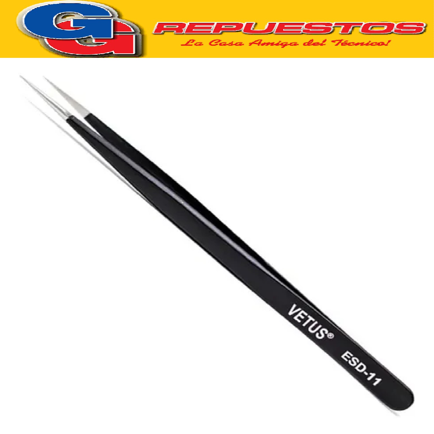 BRUSELA PINZA DE PRECISION PARA ELECTRONICA CELULARES Esd-11