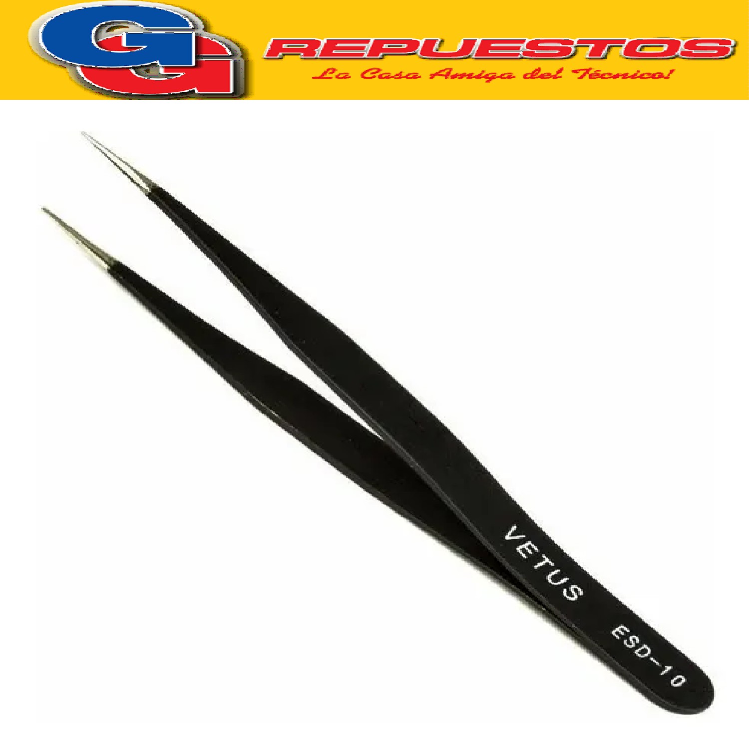BRUSELA PINZA DE PRECISION  PARA ELECTRONICA CELULARES   Esd-10