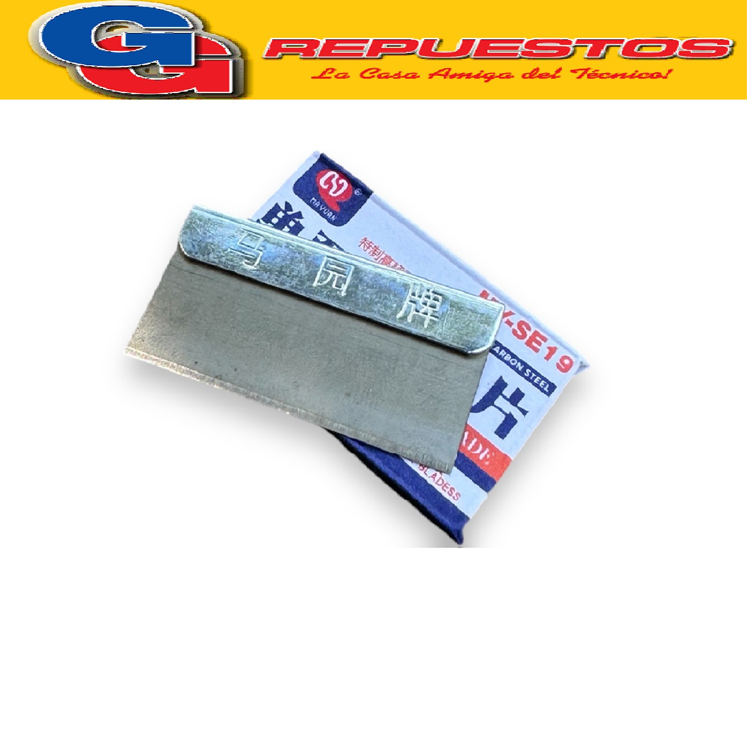  SET X 5 FILOS HOJAS DE MANO CON AGARRE