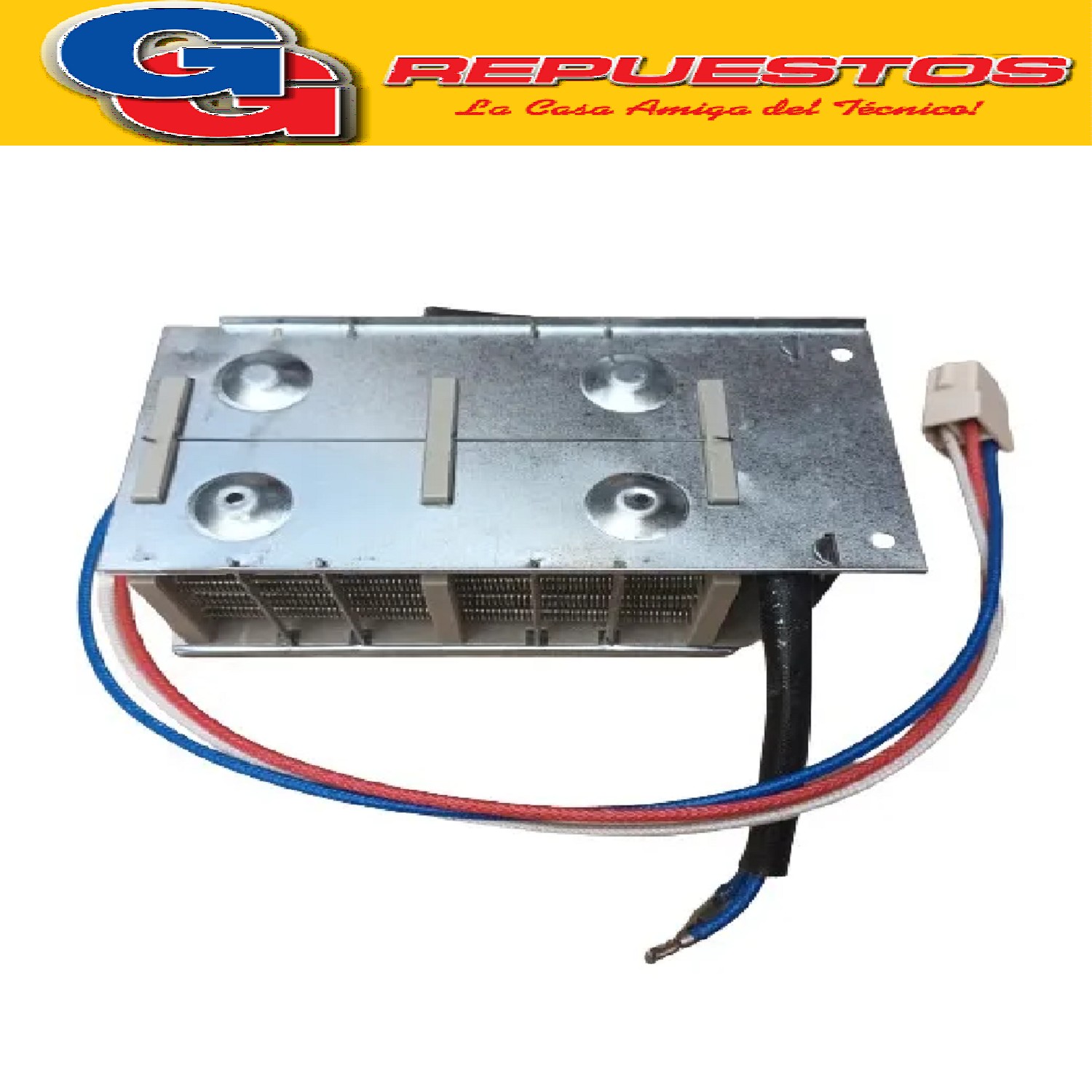 RESISTENCIA 2750W SECARROPAS GAFA ADVANCED DR2003 6KG  (RESI STEN CIA SECADORA DE ROPA AIRE CALIENTE ORIG.) Cod.Origen:
70000183 (GAFA) 000181211000015855 / 17791758181218 /Discontinuado
SDR000331-SDR000330 (FAGOR)
C00085333-C00089747 (INDESIT)
13784.01-1378401 (MEA)
13784.01-1378401-13786.02-1378602 (SILTAL)
482000027670-488000089747 (WHIRLPOOL)
Tech Notes: Watt 2500 2750 Volt 220 230
Produttore: FRIMETAL S.A (Importador) Battley y Ordoñez 3434 (3000)
Fabricado en Chile IPX4