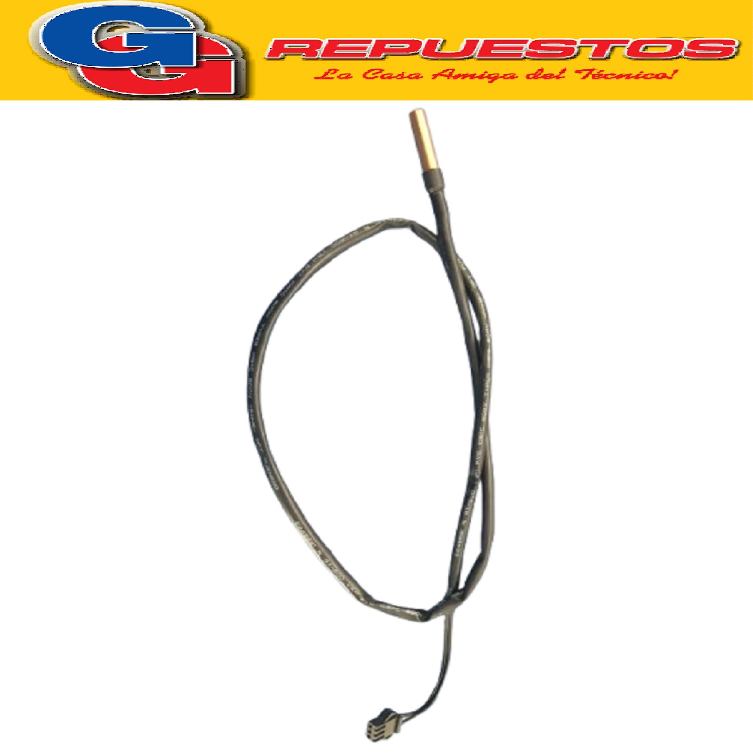 SENSOR PARA AIRE ACONDICONADO DE CAÑO 10K LARGO TOTAL 68.5   CM PUNTA NARANJA