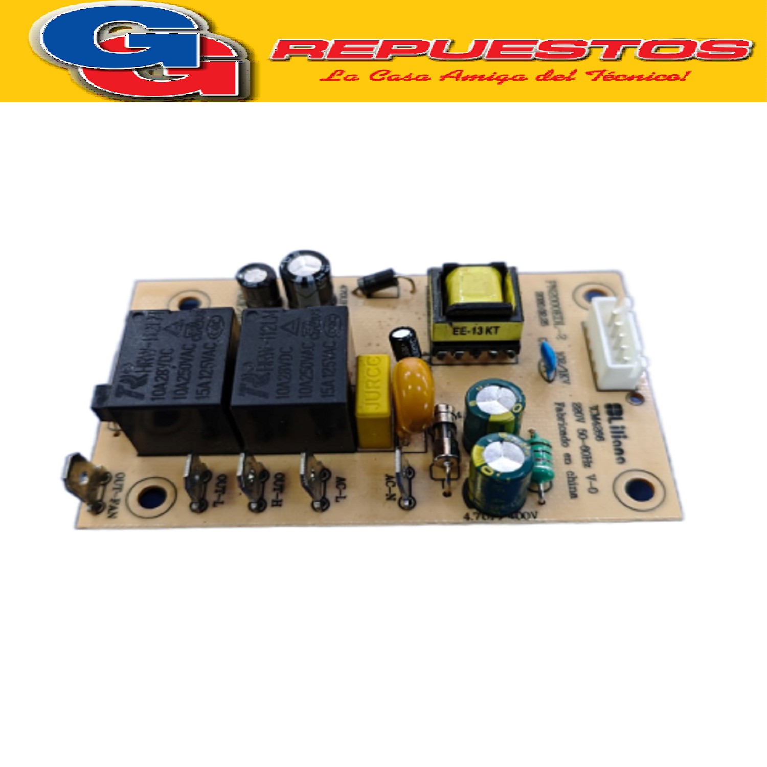 PLAQUETA DE POTENCIA PARA TURBOCALEFACTOR TIPO SPLIT AUTOHOT MARCA LILIANA COMPATIBLE CON LOS MODELOS CWD910 / TCV120