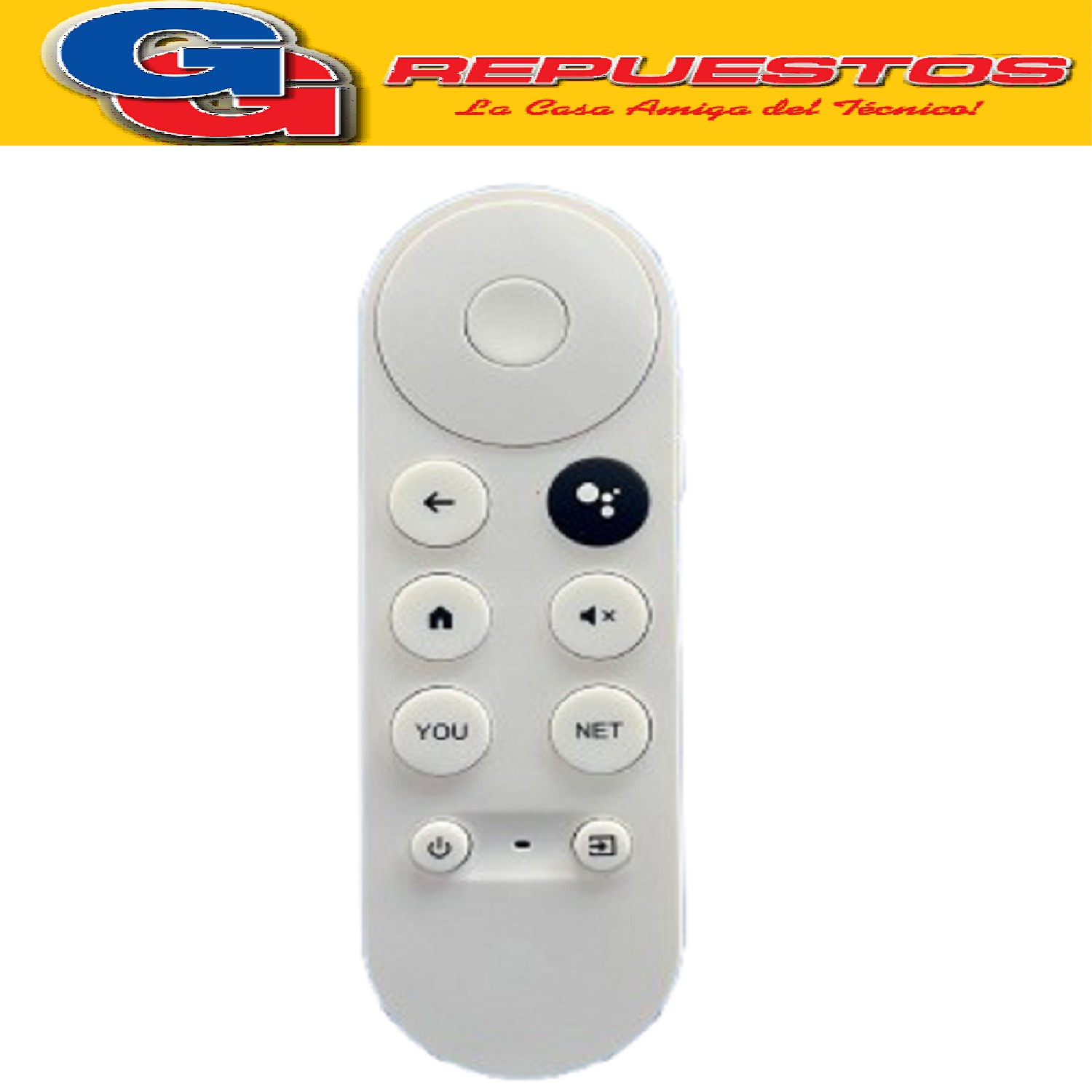 CONTROL CONVERTIDOR DE GOOGLE CHROMECAST  VOZ