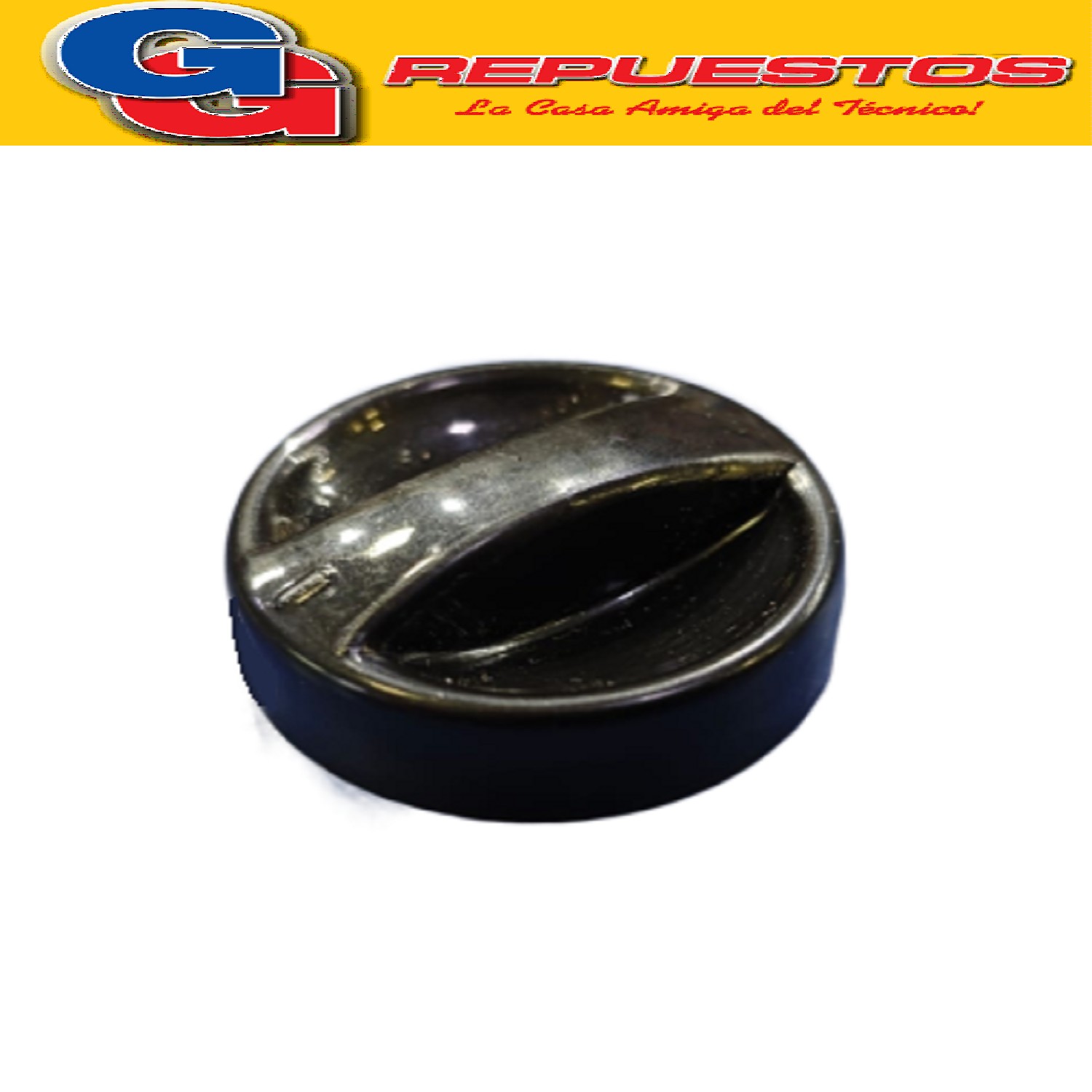 PERILLA PARA CALOVENTOR INDUSTRIAL MARCA LILIANA COMPATIBLE  CON LOS MODELOS TCV100 / CFI800 / CFI700G / CFI700A / CFI700R / CFI700V / CFI850 / CFI810 EJE 6MM MEDIA CAÑA DIAMETRO TROTAL 39MM ALTO DE LA PERILLA 10MM