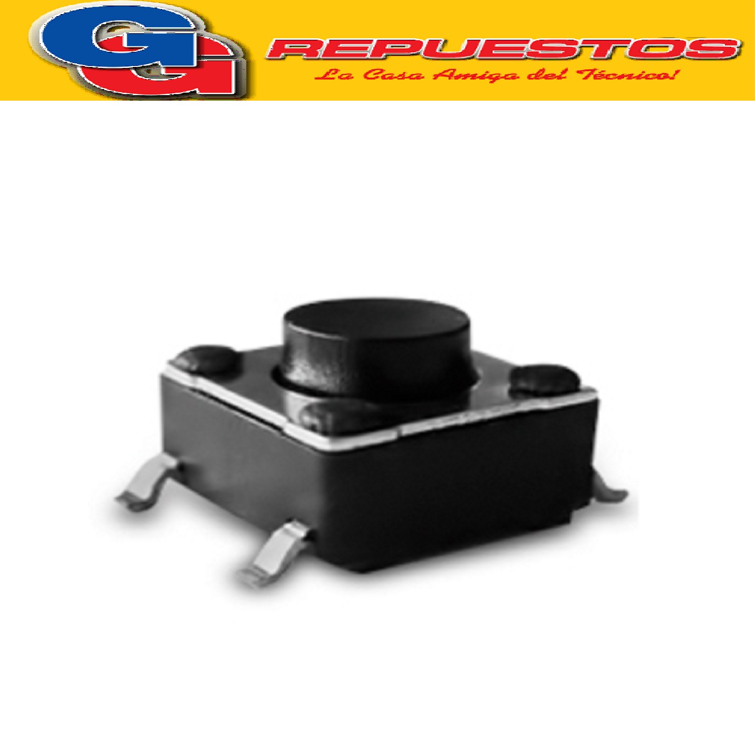 MICROSWITCH TIPO TACT TS-TP66H 5MM