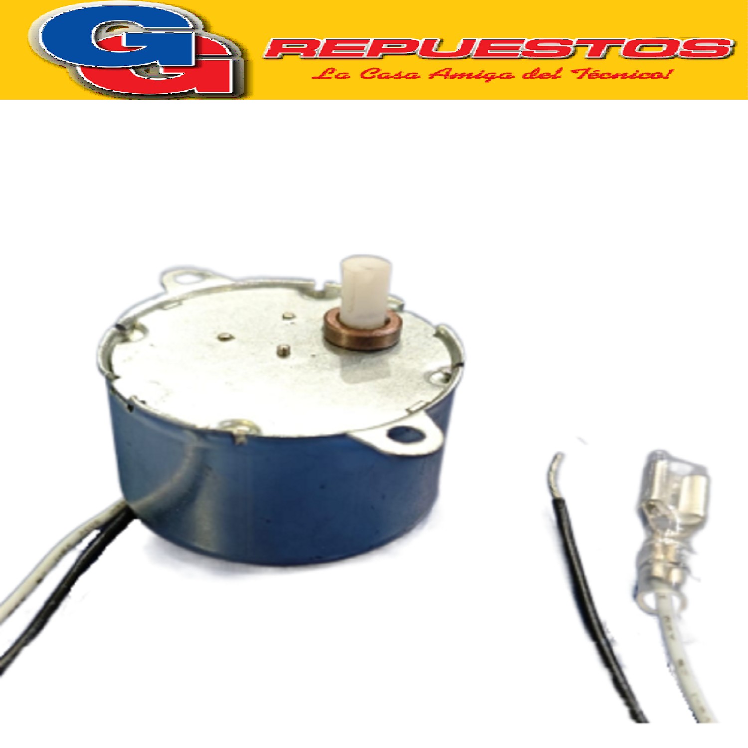 MOTOR DE GIRO PARA TURBOCALEFACTOR TORRE TOWERFLAME  1000W / 2000W MARCA LILIANA COMPATIBLE CON EL MODELO TCH50 DIAMETRO DE EJE 6MM MEDIA CAÑA LARGO TOTAL DEL EJE 11MM ZZVP4436