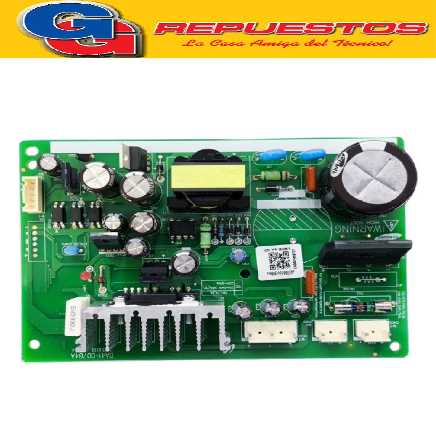 PLACA INVERTER CHICA PARA LAVARROPAS SAMSUNG RL4363SBABS/BG- DA92-00228F- DA92-00228K- DA92-00228E (SAMSUNG) ASSY PCB INVERTER ARAM 148*98.5