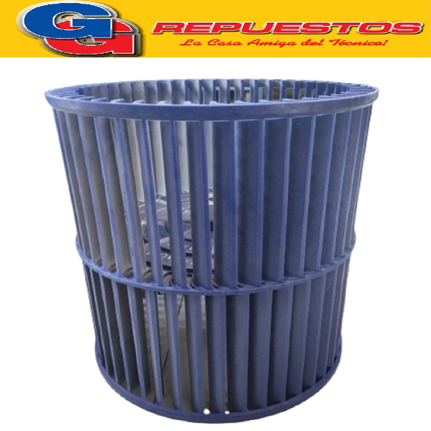 TURBINA DOBLE AIRE ACONDICIONADO PISO TECHO 230X257 EJE 12.7 MM SENTIDO DE GIRO ANTIHORARIO
