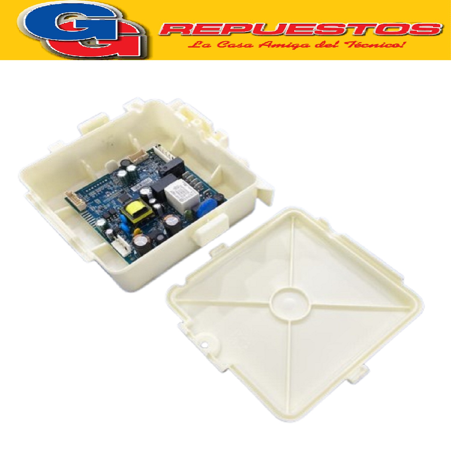 PLAQUETA ELECTRONICA DE POTENCIA WHIRLPOOL WRE54X1-WRE54D1 - WRE54K1-WRE54N1 (PLACA NVA
NEO/HULK ORIGINAL) W10586927 (WHIRLPOOL) PLACA DE CONTROL WRE54D1/N1/K1 BIVOLT / WRE54D1-WRE54K1-WRE54N1-WRE54X1 - W10448008 (WHIRLPOOL) CONTROL ELE RX W10830020+W10637321WRE54& / WRE54D1-WRE54K1-WRE54N1-WRE54X1