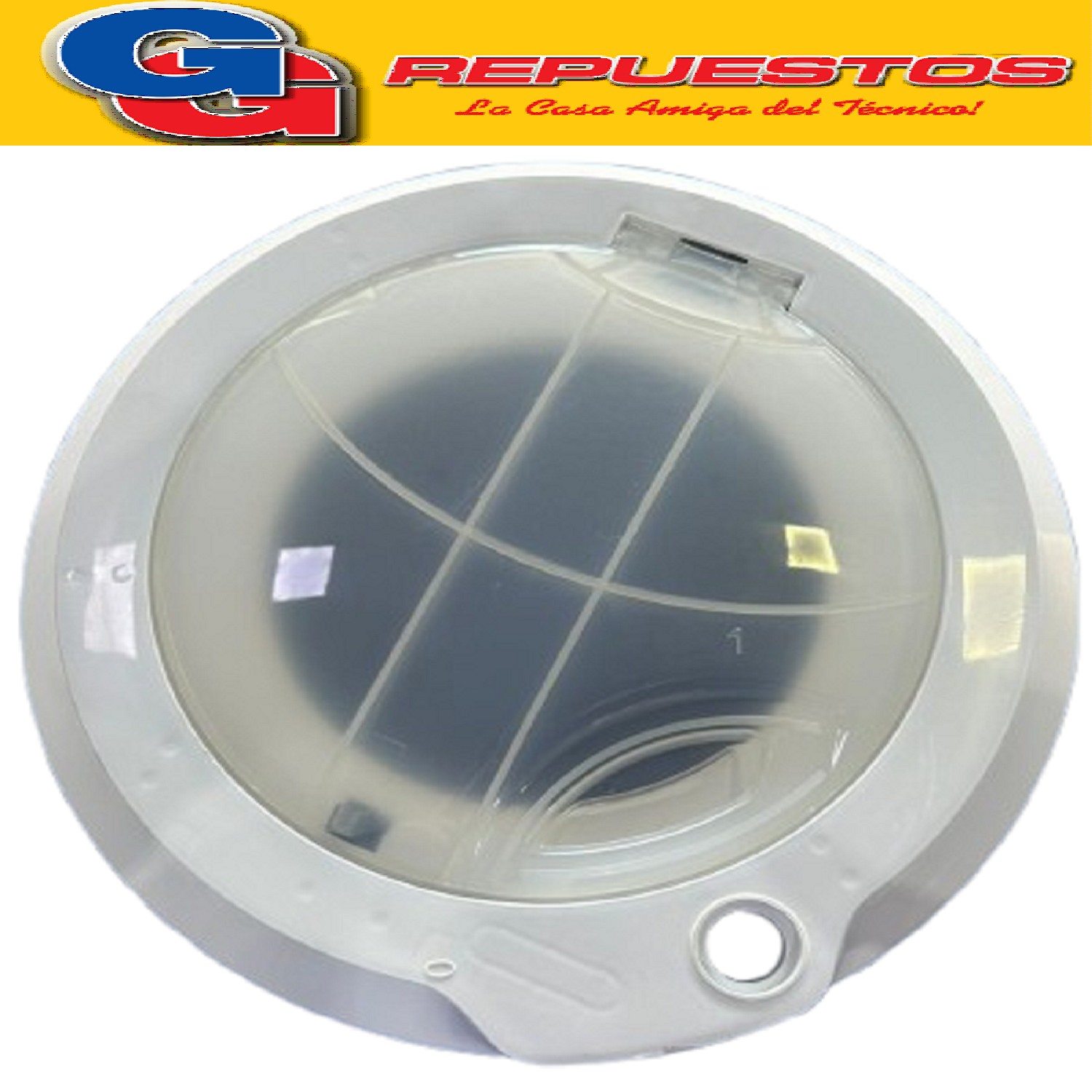 CABEZAL BLANCO CON TAPA PARA SECARROPAS AXEL AX-4002