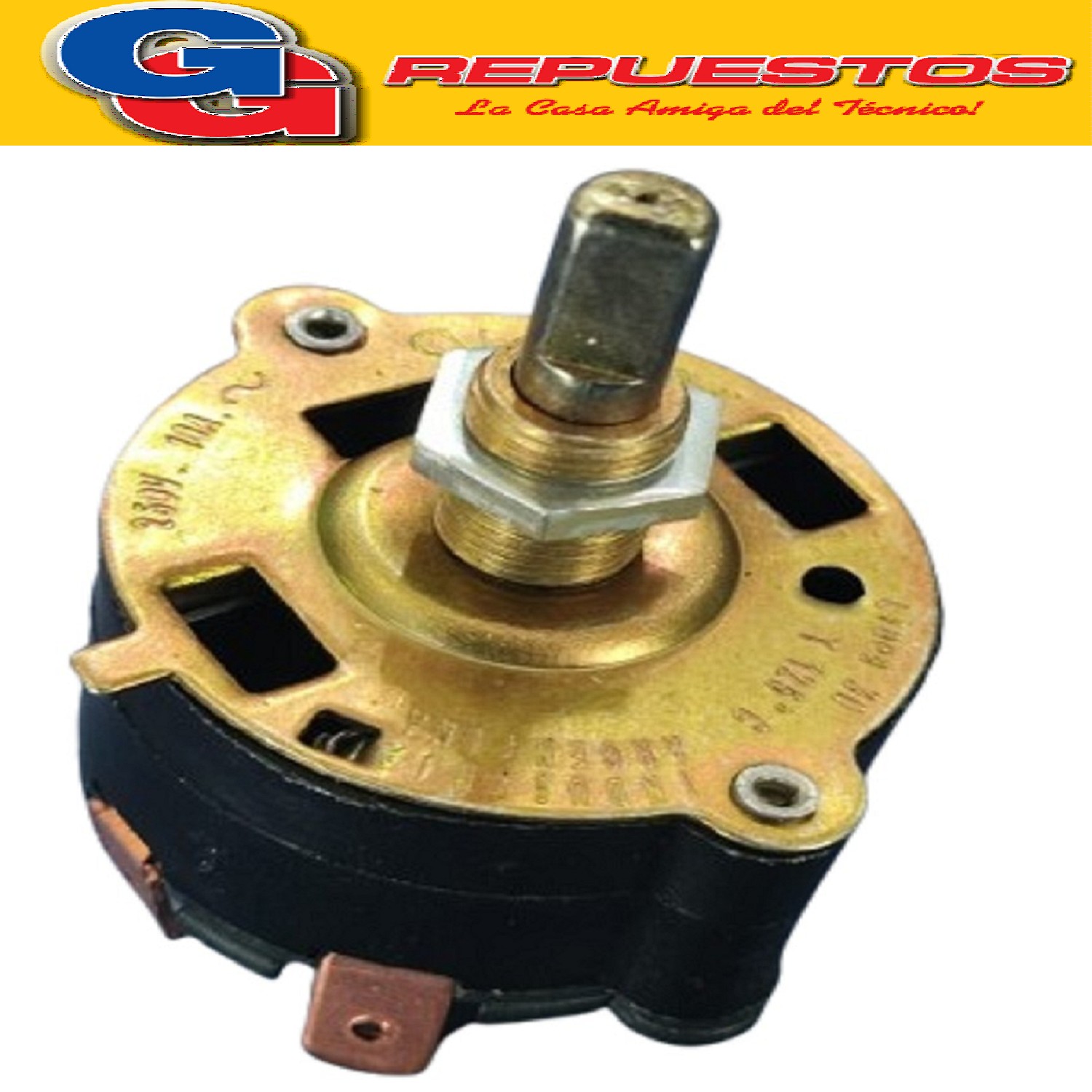 LLAVE 3 VELOCIDADES PARA VENTILADOR INDUSTRIAL CON DOBLE PIS TA CERRADA