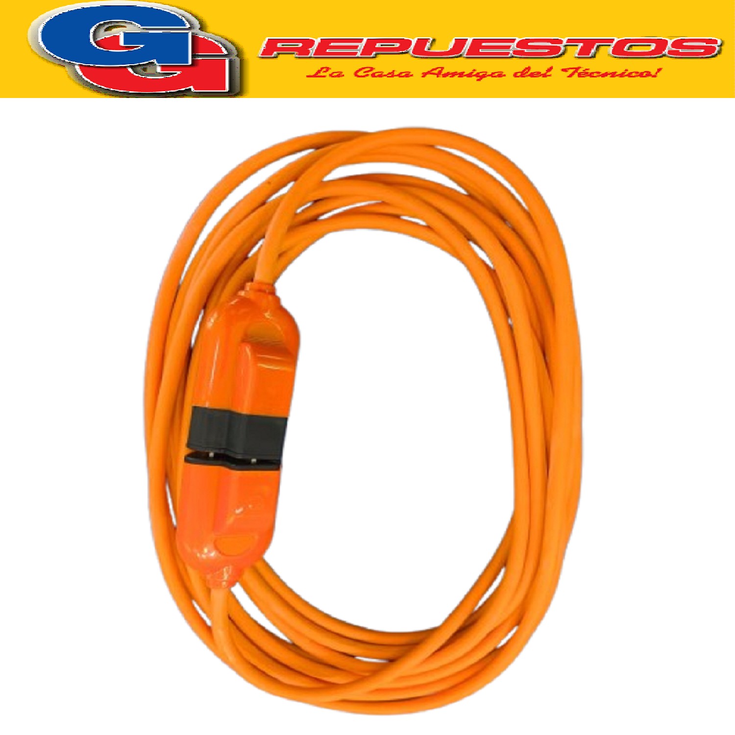 ALARGUE MACHO / HEMBRA NORMALIZADO 10 MTS NARANJA