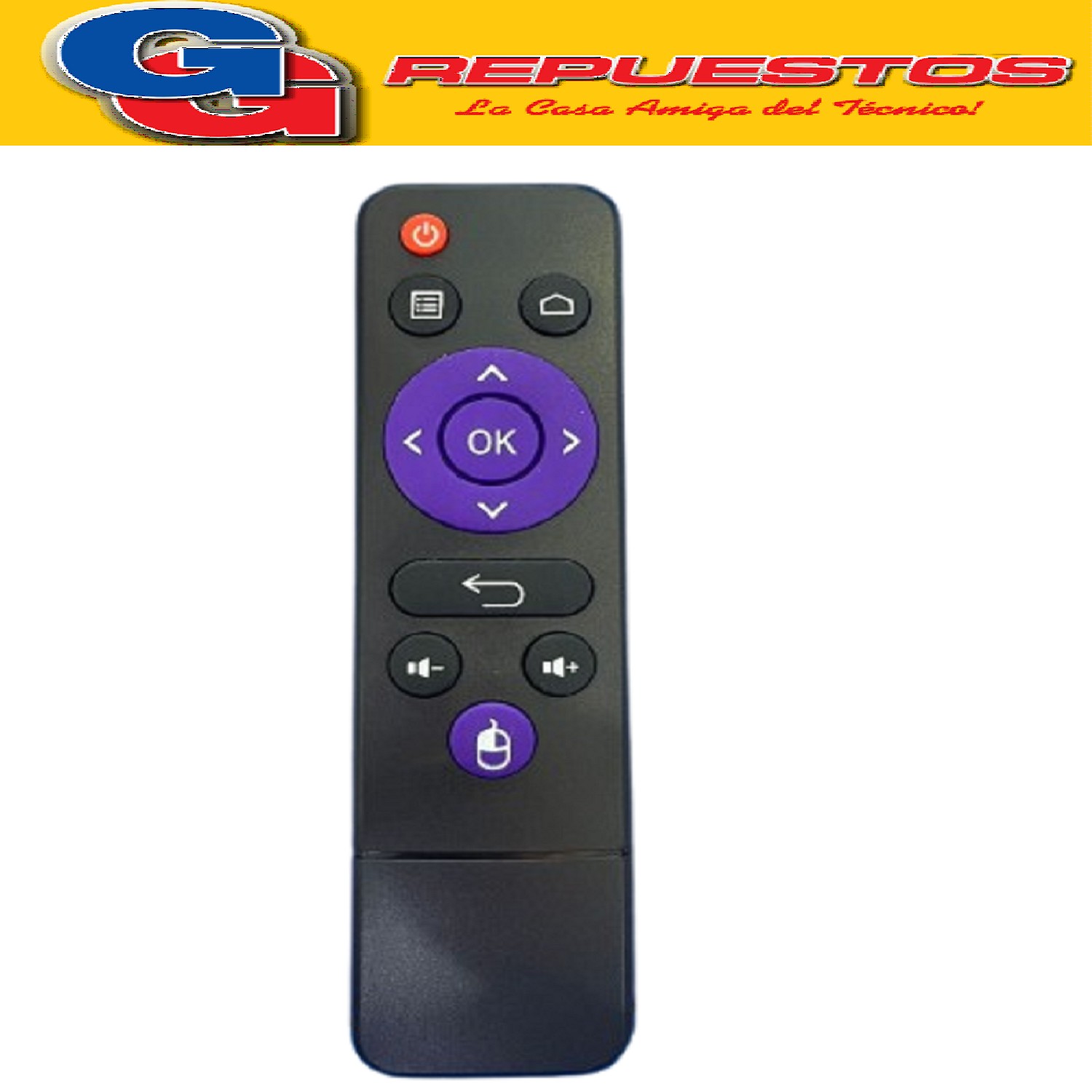 CONTROL REMOTO PARA CONVERTIDOR TV BOX 