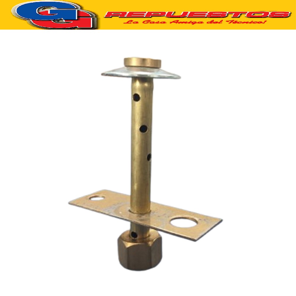 CABEZAL PILOTO CALEFON ORO AZUL T.B. CON SOMBRERO