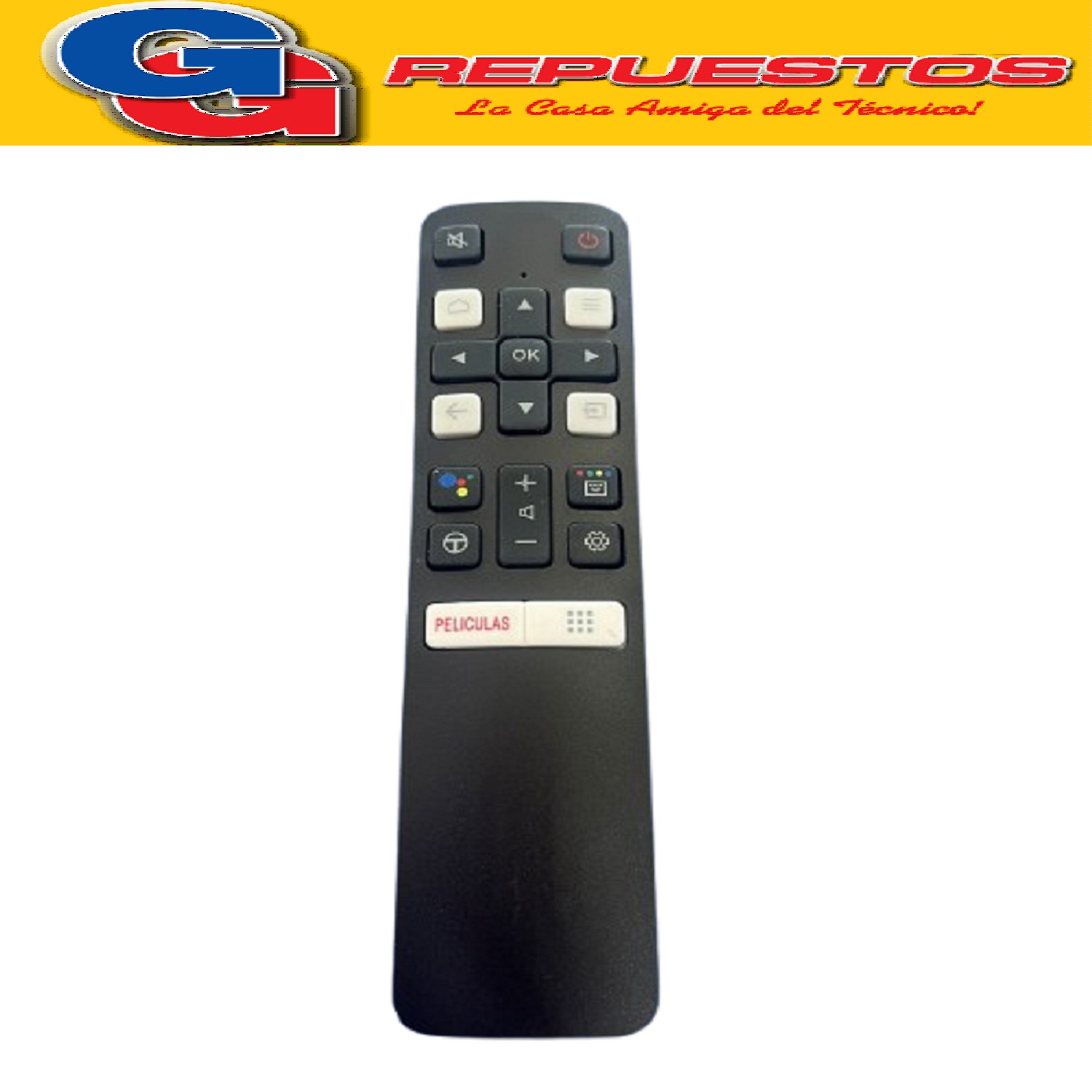 CONTROL TV SMART COMPATIBLE CON TCL