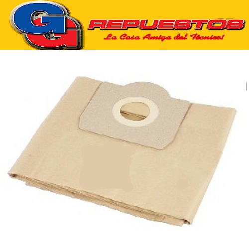 BOLSA ASPIRADORA ROWENTA BULLY RB 20/30/40 IMP. (X5) 10,5CM  X 13CM DIAM 6,3CM MOULINEX PEKTRA  PKTVC90-15 LITROS