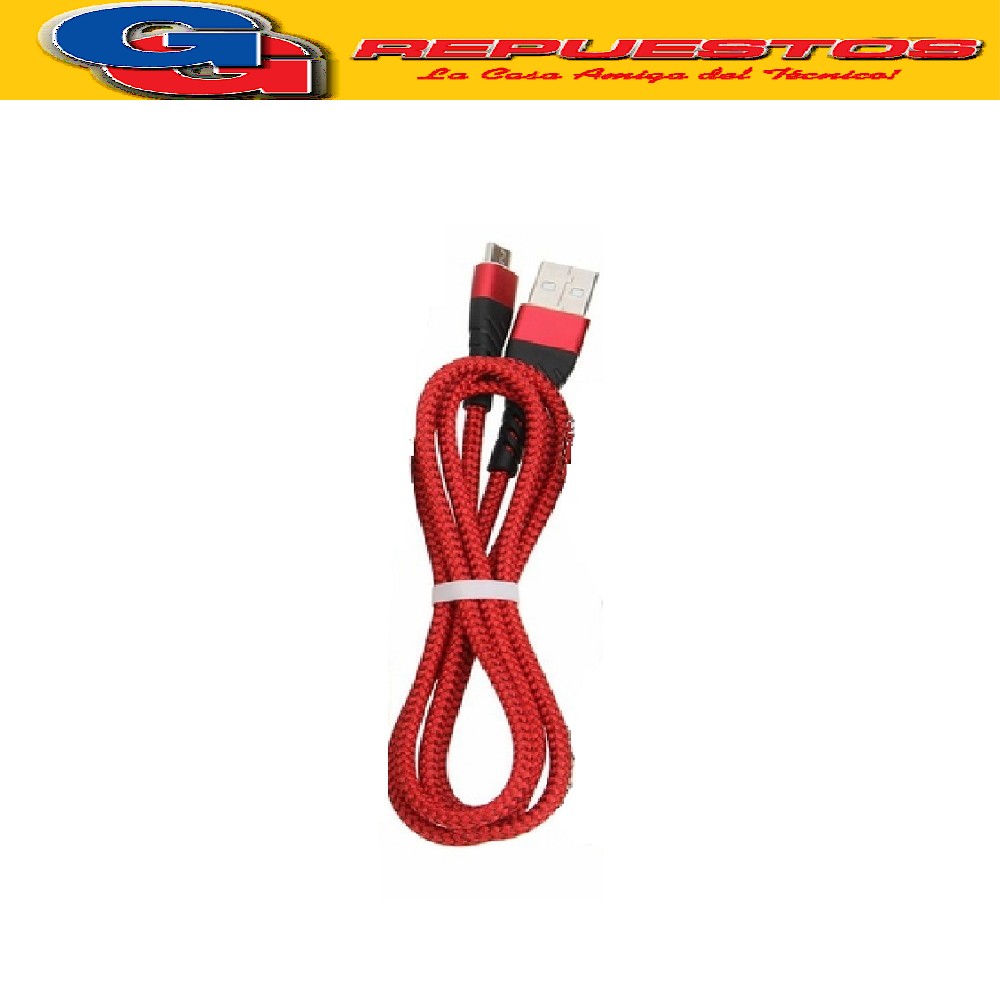 CABLE USB PRO21 NYLON 2.0 MICRO USB - 1 M