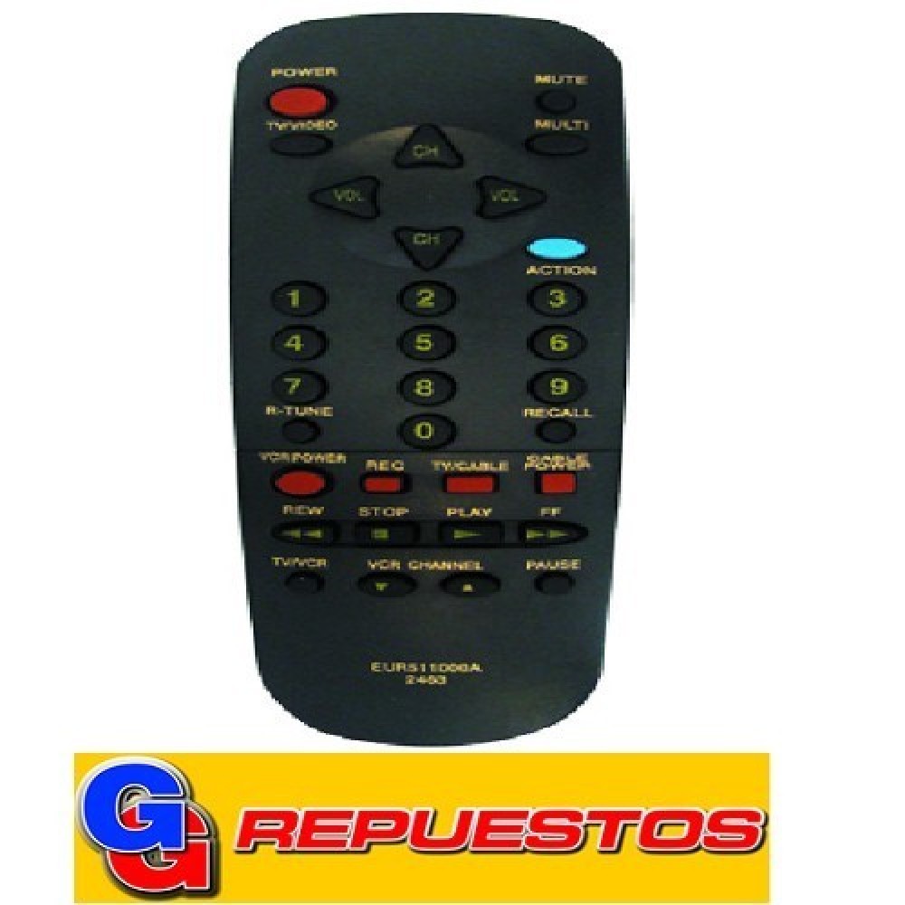 CONTROL REMOTO TV PANASONIC (2463)