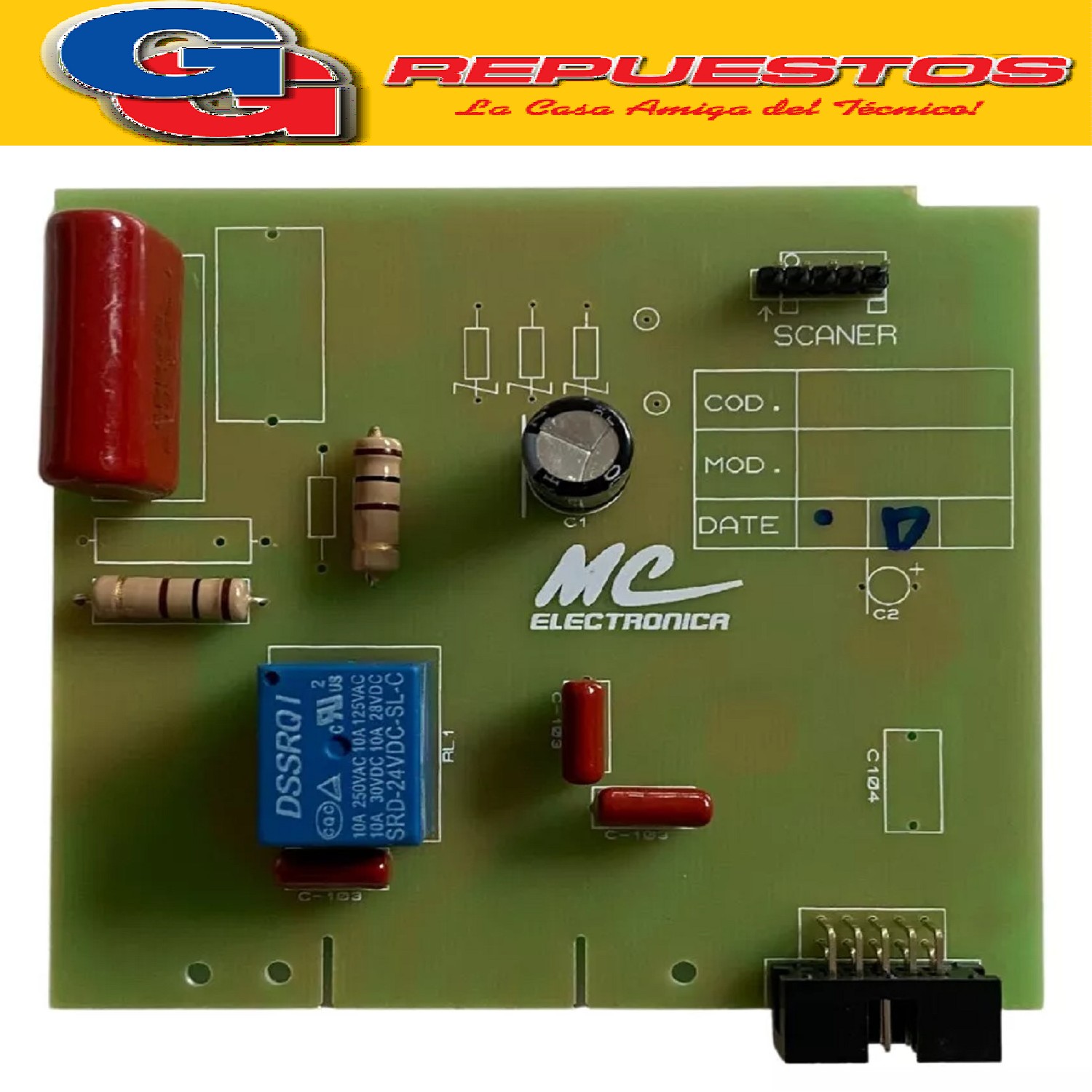 PLAQUETA ELECTRONICA HELADERA .ARB220 -TIPO RP NACIONAL ARB224-ARB250-ARB254-WRM37/B-WRM43/B-WRG43/B  (ESLABON DE LUJO ) WHIRLPOOL