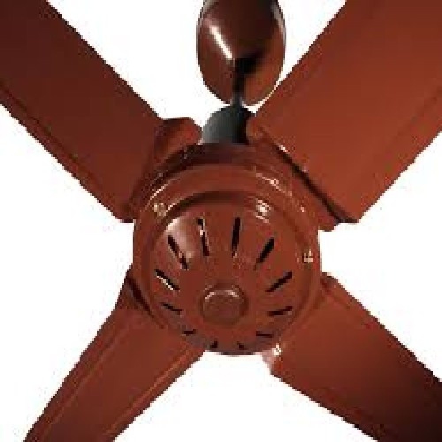 PALETA METALICA ENTERA (JUEGO) 1,2mt MARRON PARA VENTILADOR DE TECHO