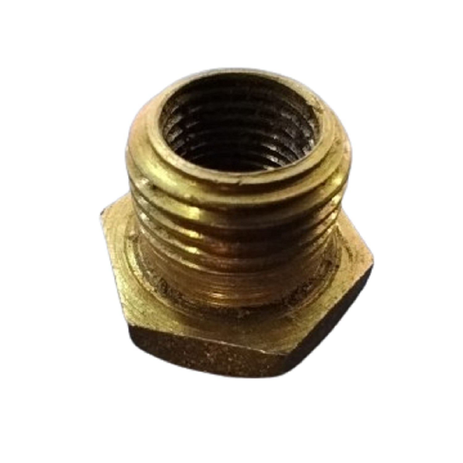TUERCA/NIPLE CORTO PARA COLOCAR LUCES VENTILADOR DE TECHO