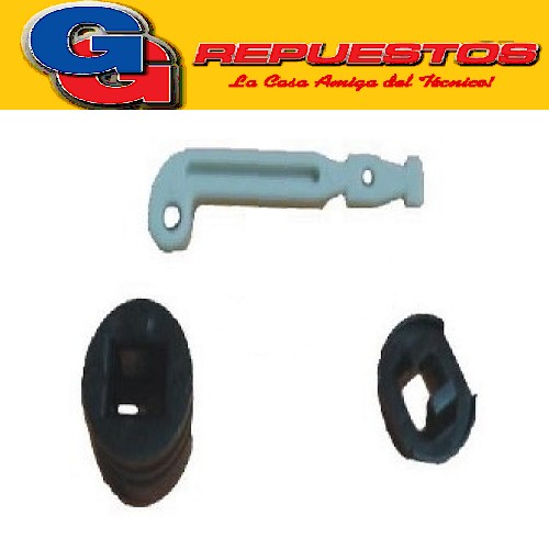 BISAGRA COMPLETA PUERTA SUPER.C/BUJE FIJACION Y RESORTE GOMA WHIRLPOOL AWH091/N.Est.-AWG151-AWG152-DREAN GOLD 600-GOLD 800