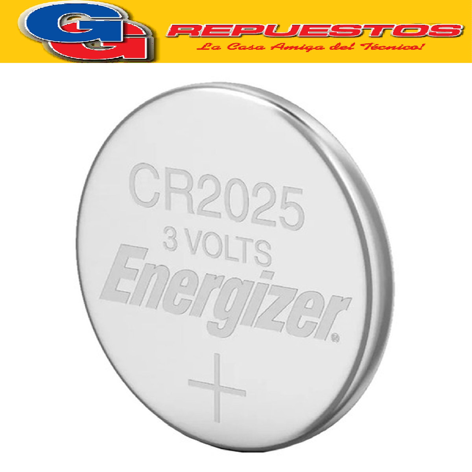 PILA ENERGIZER CR2025 3 VOLTS