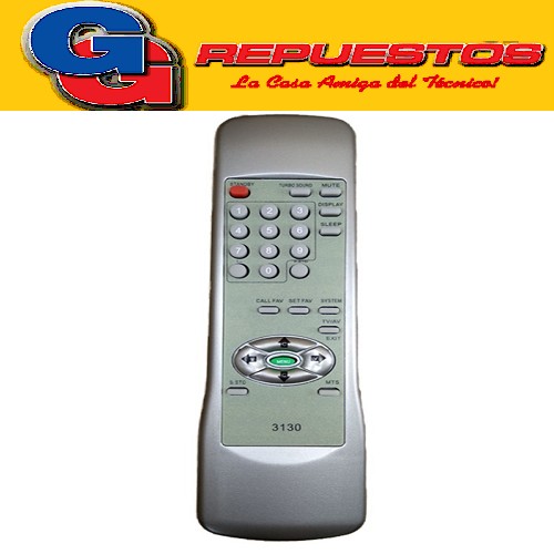 CONTROL REMOTO TV TELEFUNKEN GENERAL ELECTRIC (3130)