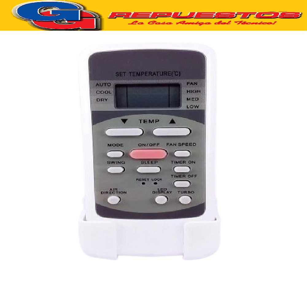 CONTROL REMOTO AIRE ACONDICIONADO SPLIT ELECTROLUX WHESTINGHOUSE-SURREY CONQUEROR  FRIO SOLO