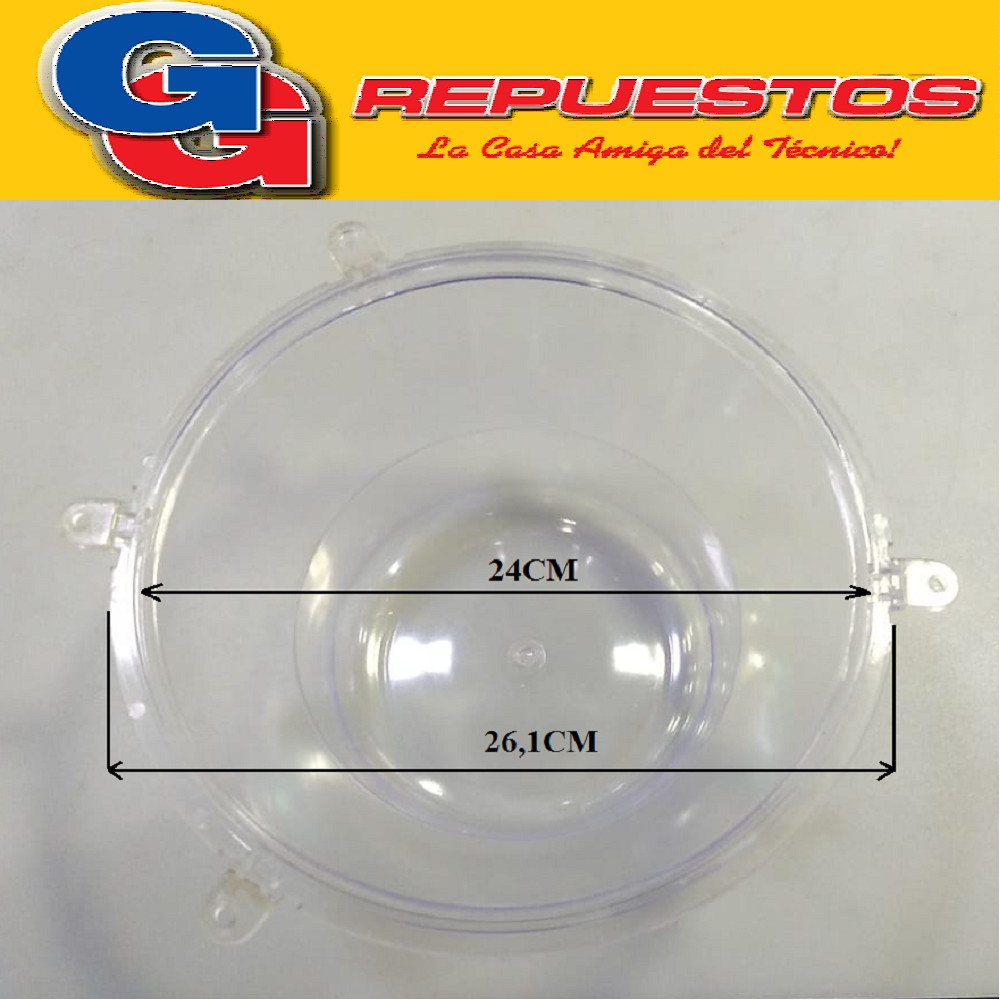 CRISTAL DE PUERTA LAVARROPAS C/OREJAS AURORA (Orig.) BOSCH S IEMENS MATERIAL PLASTICO ACRILICO