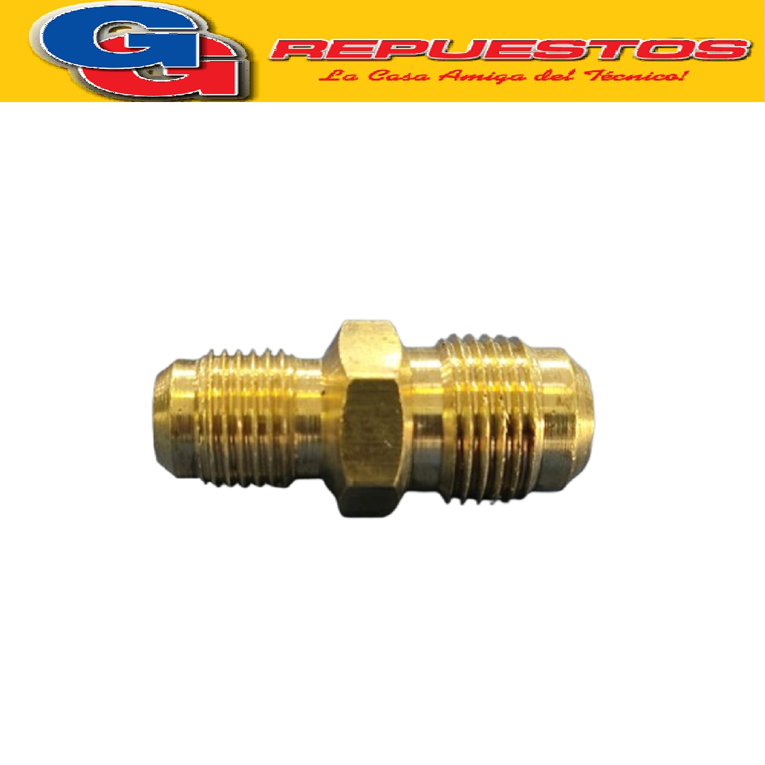 REDUCCION UNION 1/2 FLARE M x 3/8 FLARE M