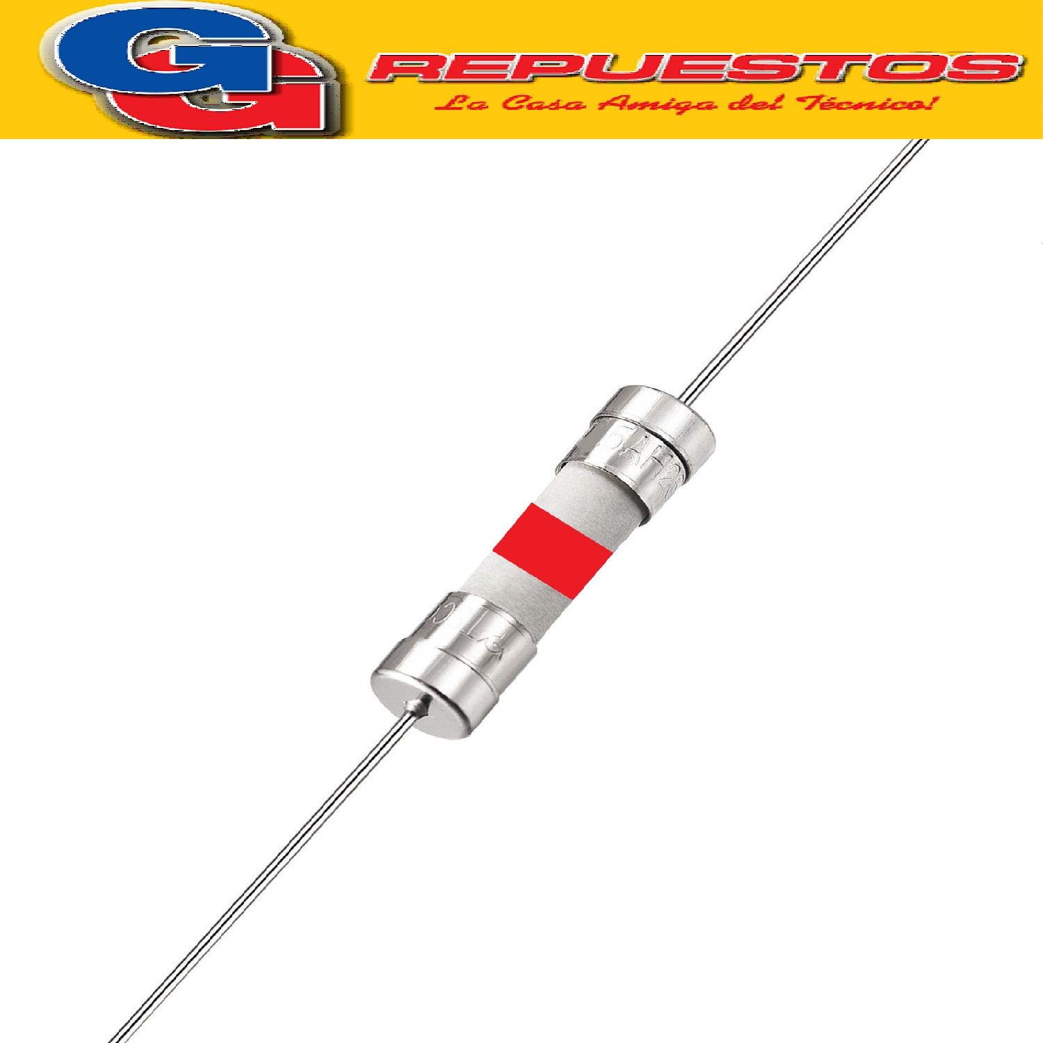 FUSIBLE CERAMICO 20MM 5A CON CABLE 250V