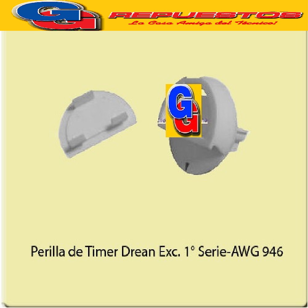 PERILLA DE TIMER PARA LAVARROPAS DREAN EXCELENT 500/550/900