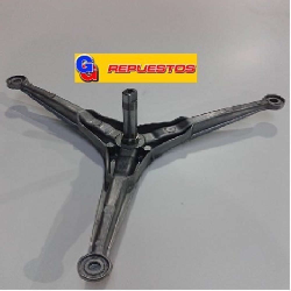 EJE SOPORTE TAMBOR LAVARROPAS PATRICK LONGVIE 540 KENT SACCOL SLA 550 (17mm)nac rul.03-03 (CUBA PLASTICO)( NACIONAL) Patrick fagor 4200