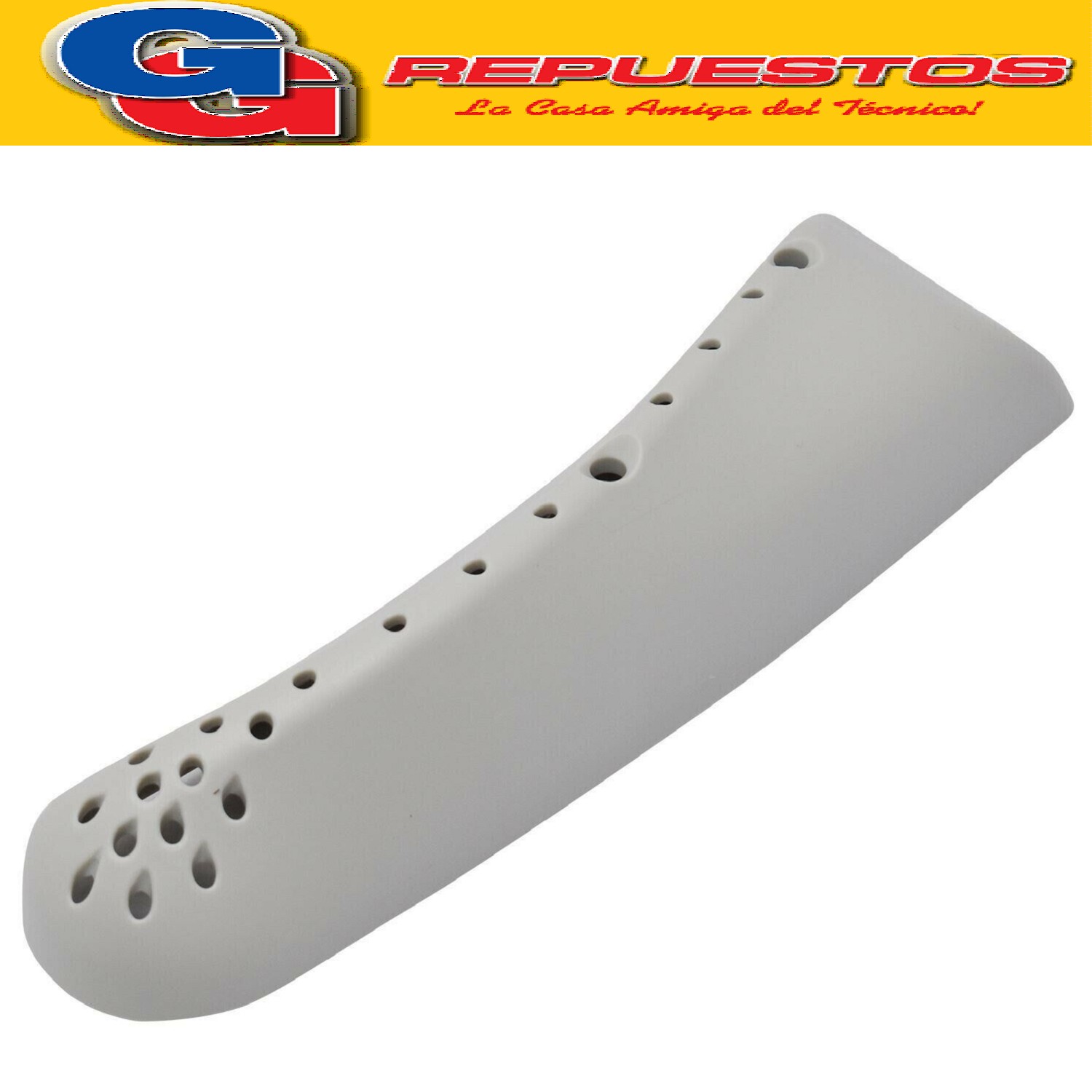 AGITADOR PLASTICO CURVO TAMBOR 56L LAVARROPAS CANDY GO121054 L12-GO1284L12-CO128DF12-GO1282D12- CO108F12S-GO1292D12-GO812D12S-GVF14115LWHC CANGILON LARGO de 18cm de largo ORIGINAL Trascinatore/Battitore cestello lavatrice Lunghezza mm: 180 Cod.Origen: 41021913 (CANDY GIAS)