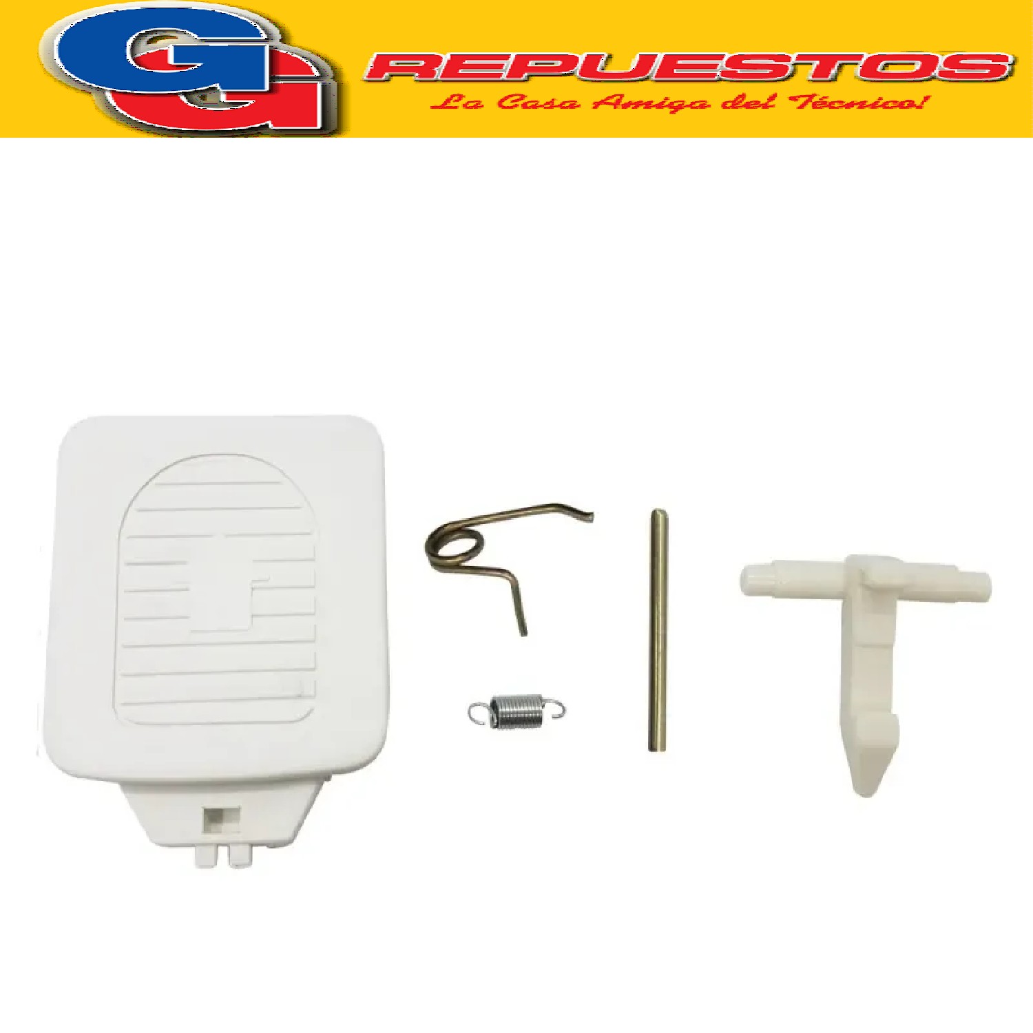 TIRADOR LAVARROPAS PARA WHIRLPOOL AWF200-AWF210-AWF214-AWF215 -BOSCH BALAY 8101-8107-8145-BOSCH SIEMENS WMV4270-4280-SIWAMAT 2250-2280 (BLANCO) Cod.Origen:
058691 BALAY (BOSCH SIEMENS)
0149867059 (WHIRLPOOL)