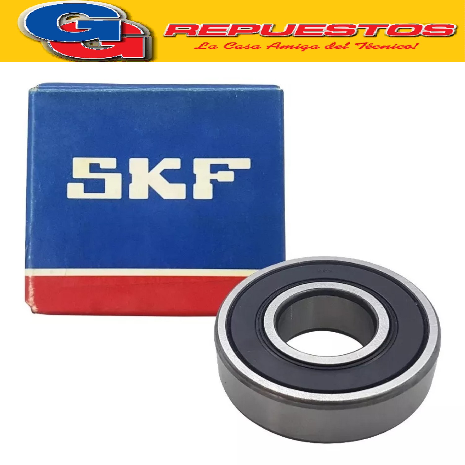 RULEMAN 6203 2RS 17 mm x 40 mm x 12 mm  SKF