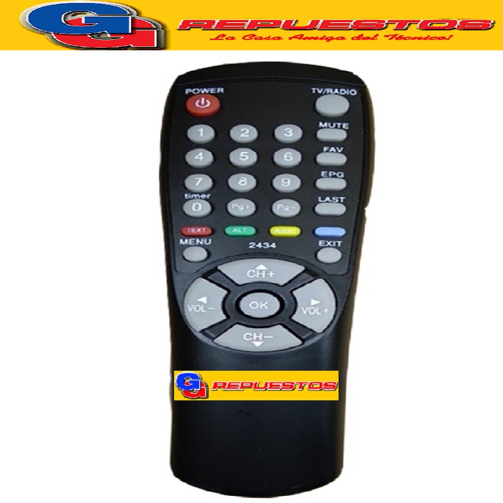 CONTROL REMOTO TV COMPATIBLE CON SAMSUNG NOBLEX (2434)