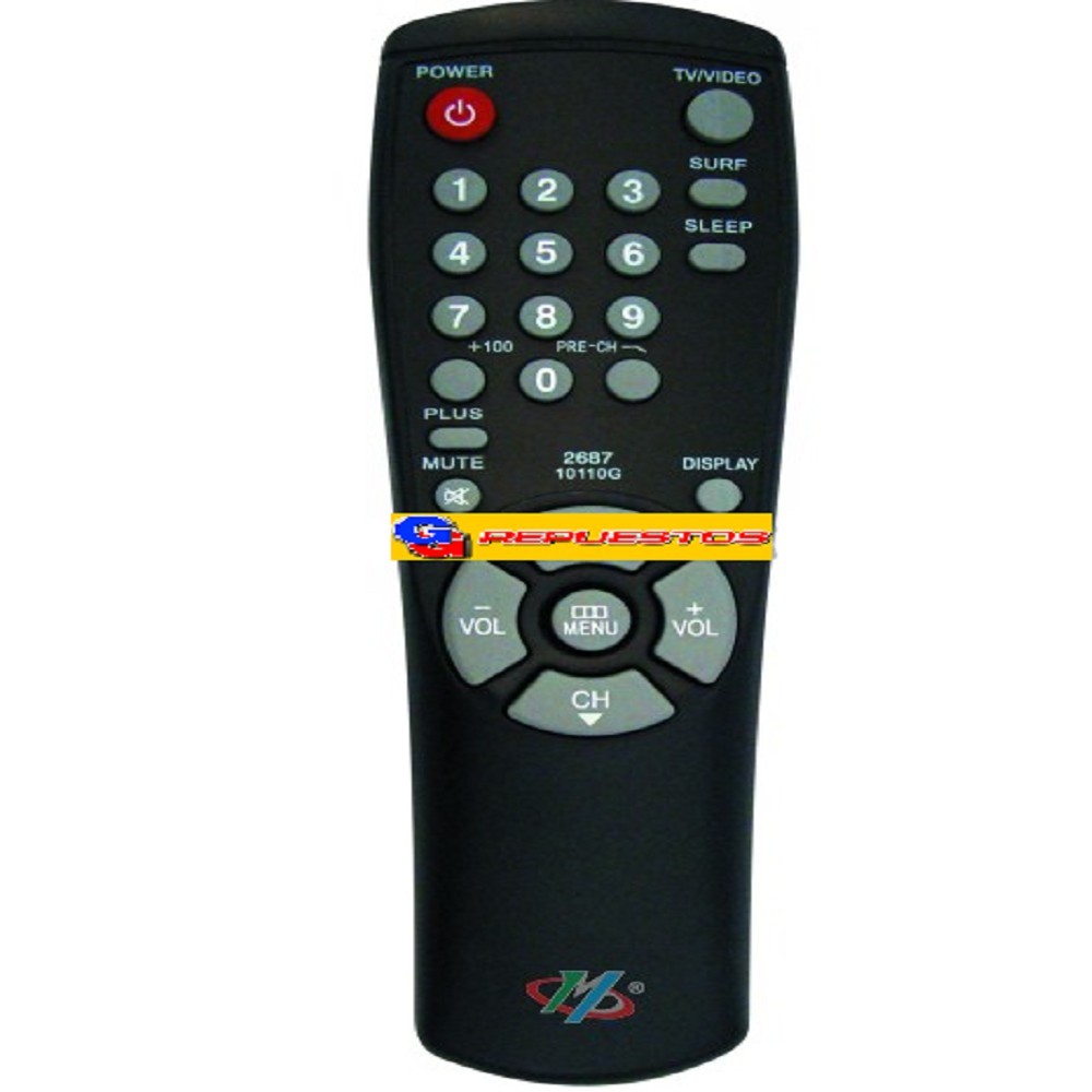 CONTROL REMOTO TV SAMSUNG 0188 (2687) 10110G