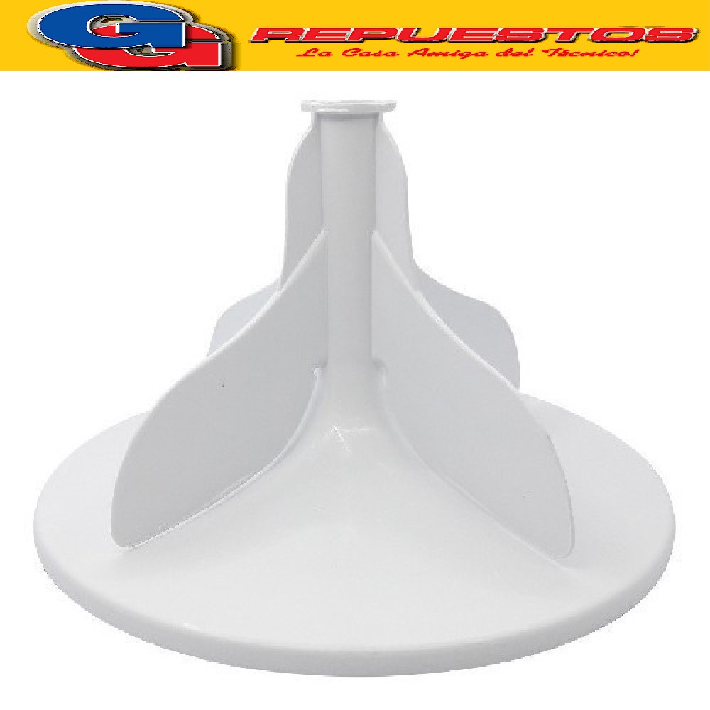 AGITADOR INFERIOR (base) AWR680 /2/3-LAVARROPAS WHIRLPOOL ES LABON DE LUJO AWR680 /2/3-LA/ WWQ22-EWT07A-EWT09A-EWT22A-EWT24A (ORIGINAL) .  DIAMETRO 32.7CM.