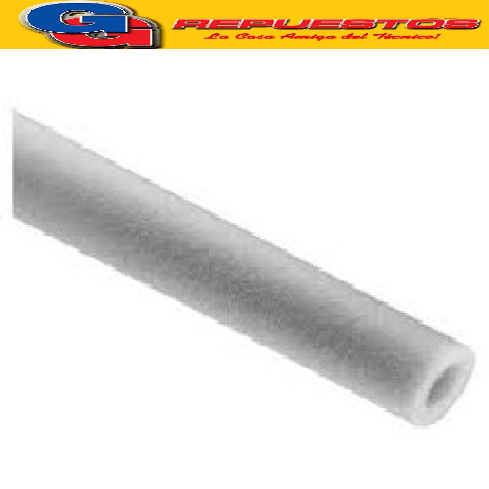 COBERTOR TIRA AISLACION 5/8  2m  POLIPEX -e=10mm-poliet GRIS
